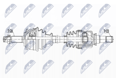 Drive Shaft NTY NPW-TY-163