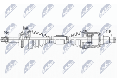 Drive Shaft NTY NPW-TY-172
