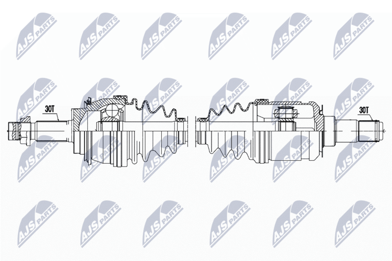 NTY NPW-TY-177 Drive Shaft