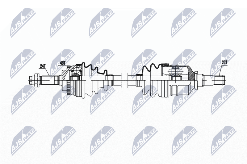 NTY NPW-TY-178 Drive Shaft