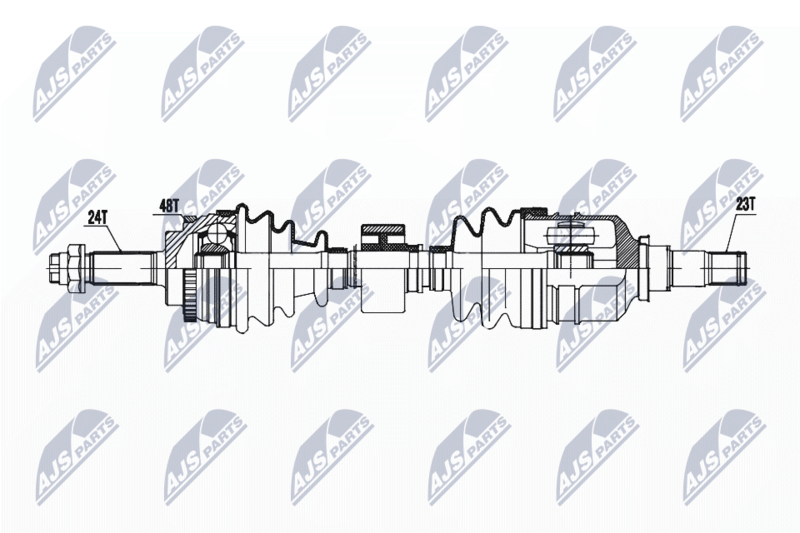 NTY NPW-TY-179 Drive Shaft