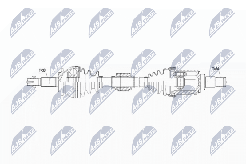 NTY NPW-TY-187 Drive Shaft