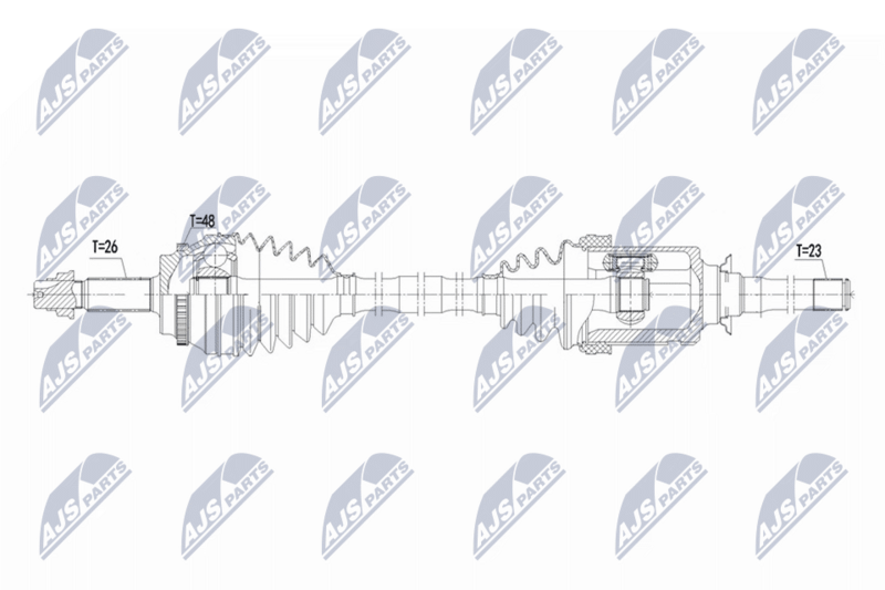 NTY NPW-TY-195 Drive Shaft
