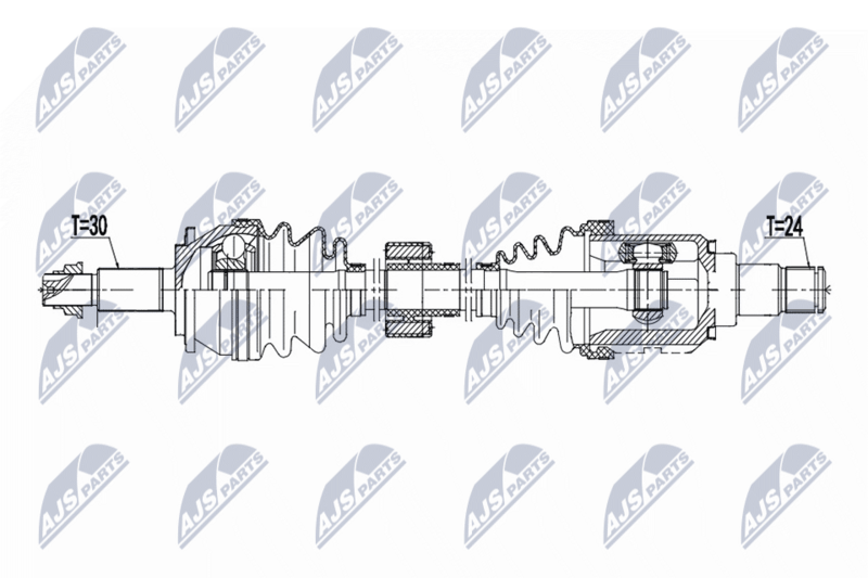 NTY NPW-TY-196 Drive Shaft