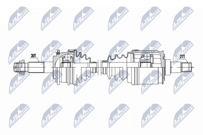 NTY NPW-TY-199 Drive Shaft