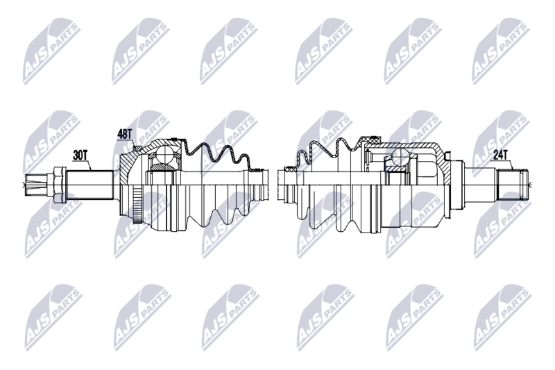 NTY NPW-TY-211 Drive Shaft