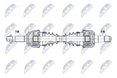 Drive Shaft NTY NPW-TY-216