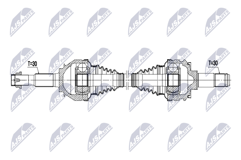 NTY NPW-TY-218 Drive Shaft