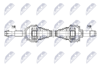 Drive Shaft NTY NPW-TY-218