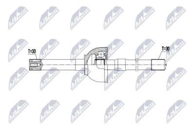 Drive Shaft NTY NPW-TY-221