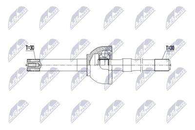 Drive Shaft NTY NPW-TY-222