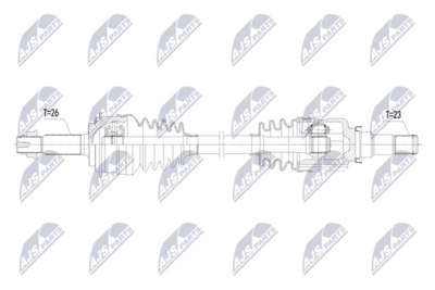 Drive Shaft NTY NPW-TY-223