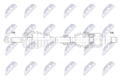 Drive Shaft NTY NPW-TY-227