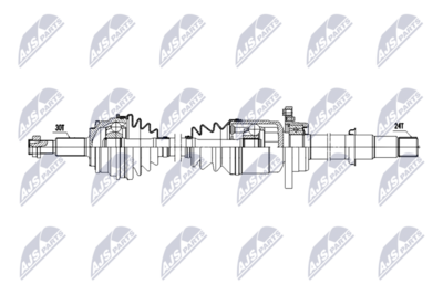 Drive Shaft NTY NPW-TY-228