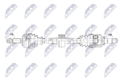 Drive Shaft NTY NPW-TY-231