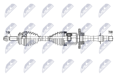 Drive Shaft NTY NPW-TY-236