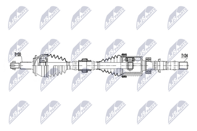 Drive Shaft NTY NPW-TY-238