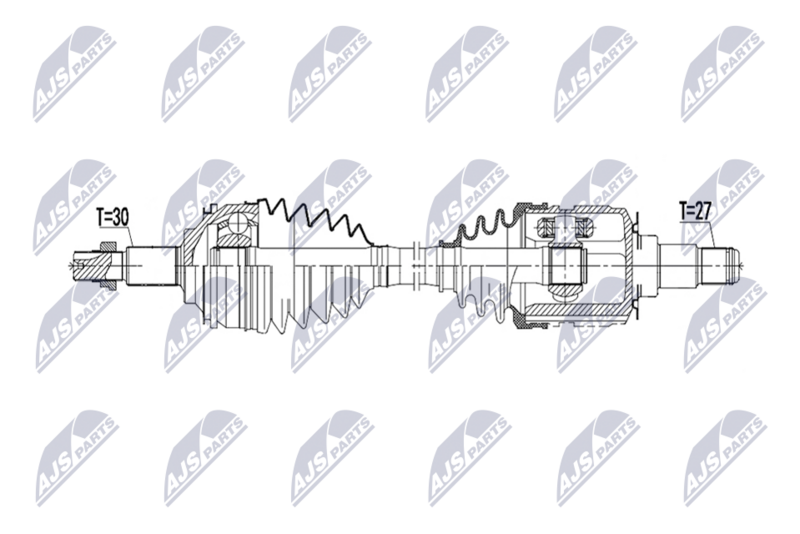 NTY NPW-TY-239 Drive Shaft
