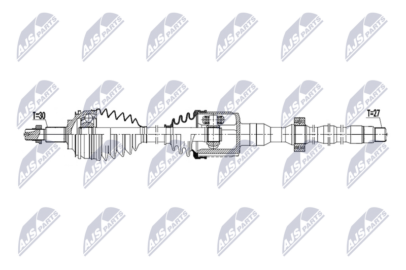 NTY NPW-TY-240 Drive Shaft