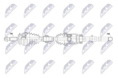 Drive Shaft NTY NPW-TY-243