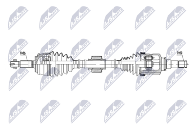 Drive Shaft NTY NPW-TY-250
