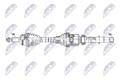 Drive Shaft NTY NPW-TY-253