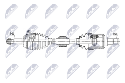 Drive Shaft NTY NPW-TY-260