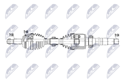 Drive Shaft NTY NPW-TY-262