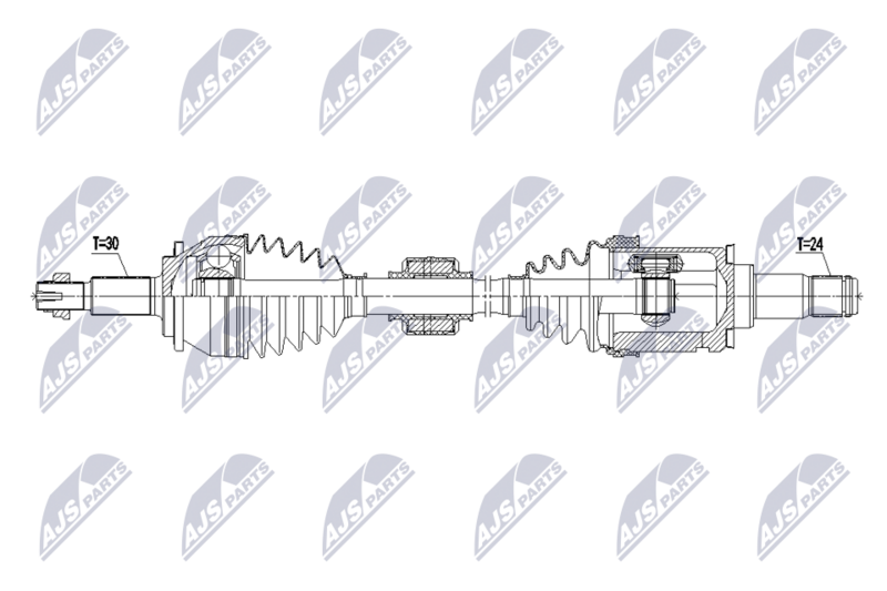 NTY NPW-TY-270 Drive Shaft