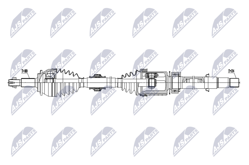 NTY NPW-TY-271 Drive Shaft