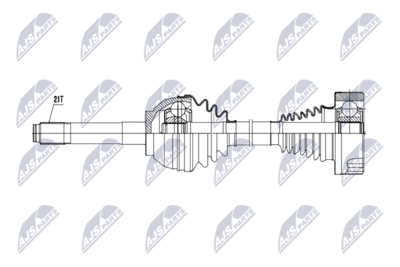 Drive Shaft NTY NPW-VC-000