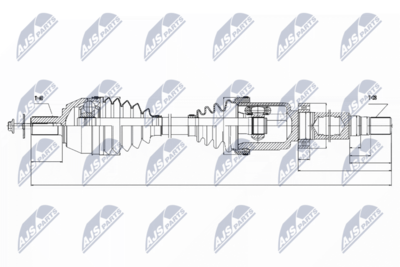 Drive Shaft NTY NPW-VV-024