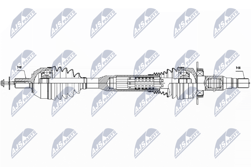 NTY NPW-VV-057 Drive Shaft
