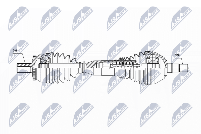 NTY NPW-VV-059 Drive Shaft