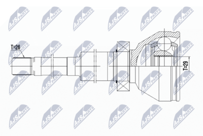 Joint Kit, drive shaft NTY NPW-VV-072