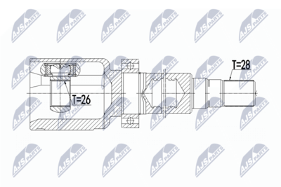 Joint Kit, drive shaft NTY NPW-VV-078