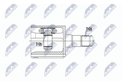 Joint Kit, drive shaft NTY NPW-VV-084