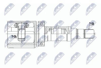 Joint Kit, drive shaft NTY NPW-VV-085