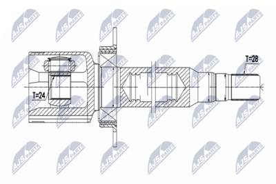 Joint Kit, drive shaft NTY NPW-VV-086