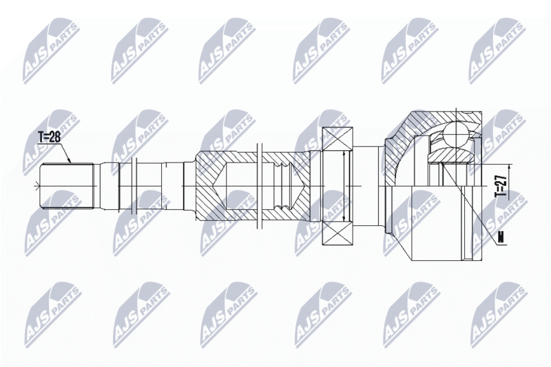 NTY NPW-VV-099 Joint Kit, drive shaft