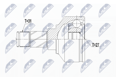 Joint Kit, drive shaft NTY NPW-VV-106