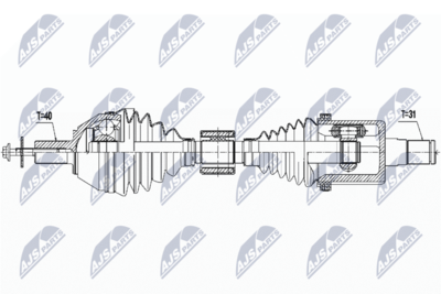 Drive Shaft NTY NPW-VV-115
