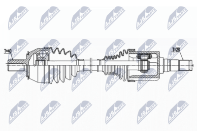 Drive Shaft NTY NPW-VV-143
