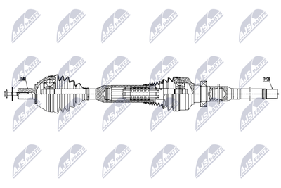 Drive Shaft NTY NPW-VV-154