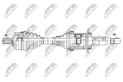 Drive Shaft NTY NPW-VV-160