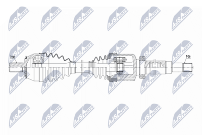 Drive Shaft NTY NPW-VV-177