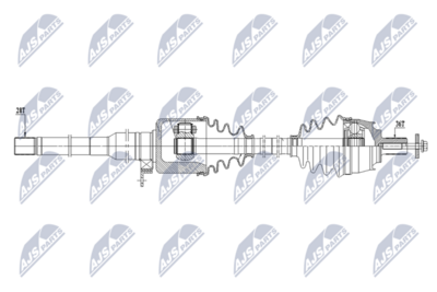 Drive Shaft NTY NPW-VV-178