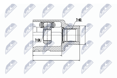 Joint Kit, drive shaft NTY NPW-VW-027