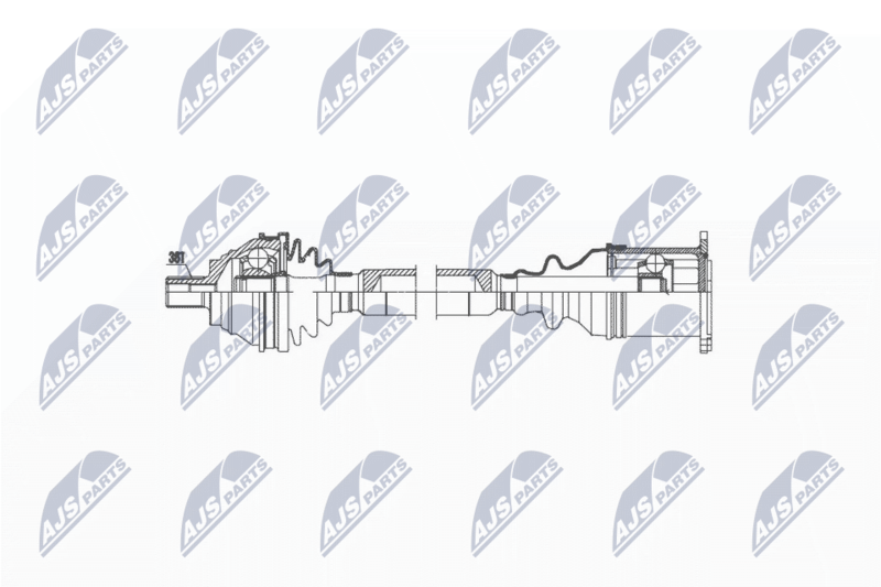 NTY NPW-VW-038 Drive Shaft