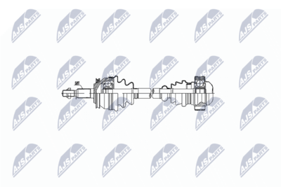Drive Shaft NTY NPW-VW-048